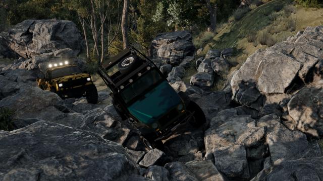 REKT Desert Island Off Road for BeamNG Drive