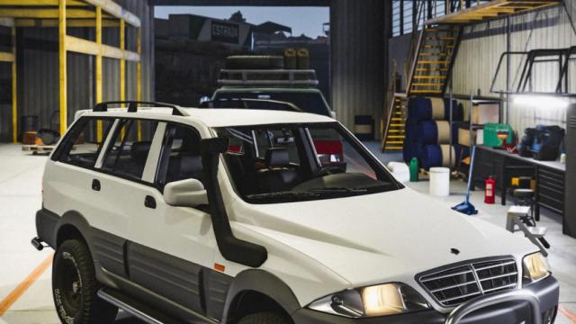 SsangYong Musso for BeamNG Drive