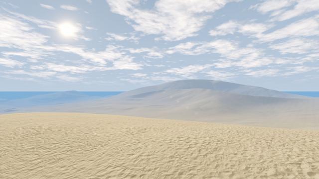 REKT Barren Dunes Wasteland Highway for BeamNG Drive