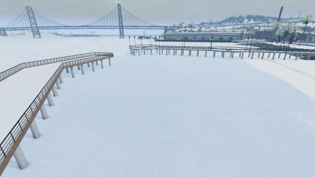Winter West Coast, USA для BeamNG Drive
