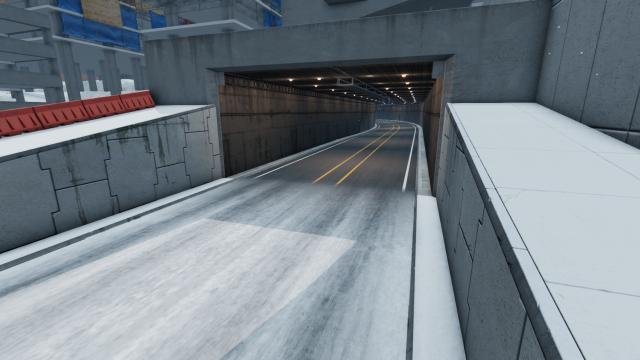 Winter West Coast, USA для BeamNG Drive