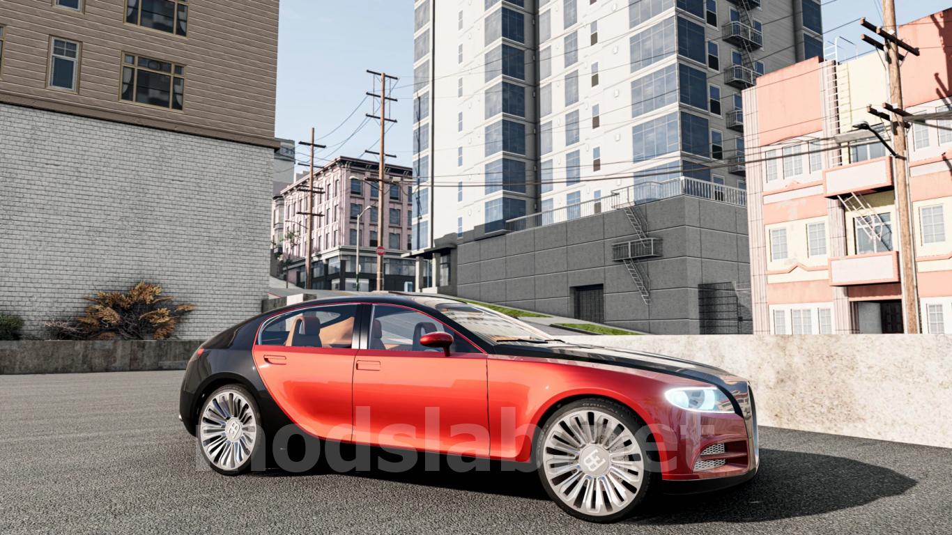 Download Bugatti 16C Galibier for BeamNG Drive