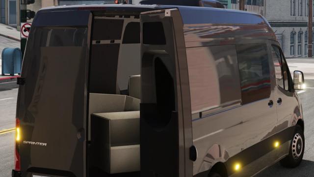 Mercedes-Benz Sprinter (W907-W910) (2018-2022) для BeamNG Drive