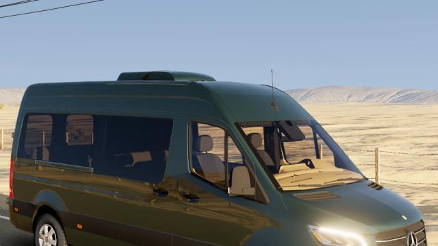 Mercedes-Benz Sprinter (W907-W910) (2018-2022) для BeamNG Drive