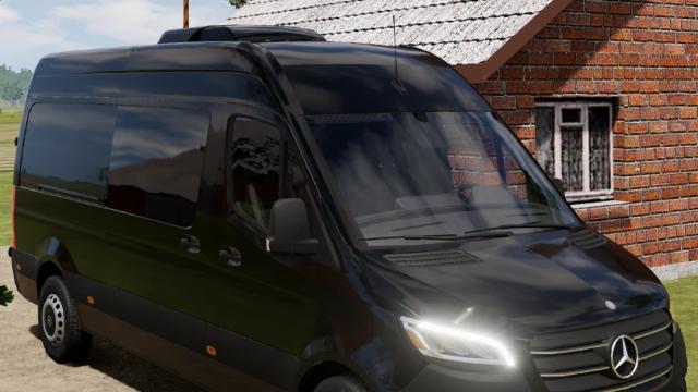 Mercedes-Benz Sprinter (W907-W910) (2018-2022) для BeamNG Drive