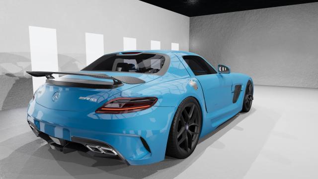 Mercedes-Benz SLS AMG для BeamNG Drive