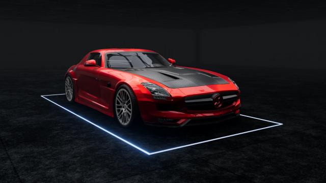 Mercedes-Benz SLS AMG для BeamNG Drive