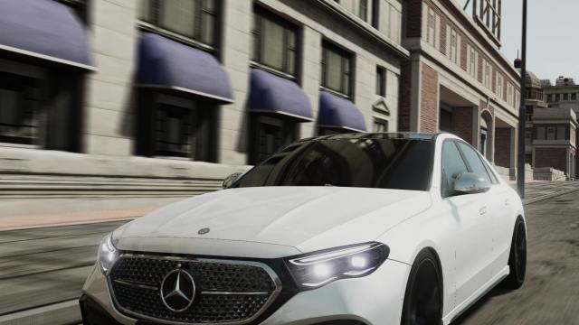 Mercedes W214 2024 для BeamNG Drive