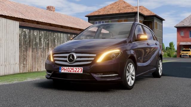 Mercedes-Benz B-Class 2011-2014 для BeamNG Drive