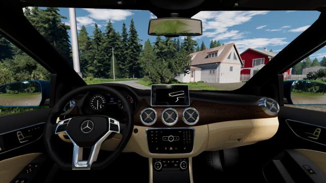 Mercedes-Benz B-Class 2011-2014 для BeamNG Drive