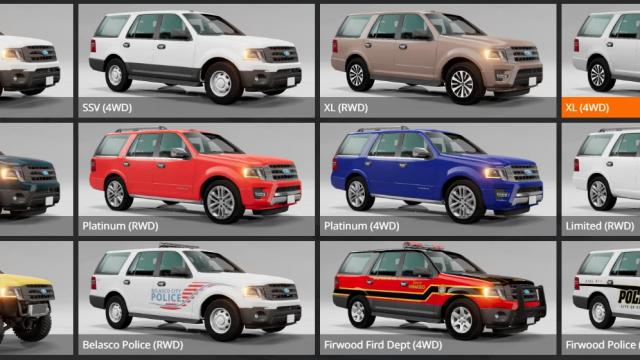 2015-2017 Ford Expedition for BeamNG Drive