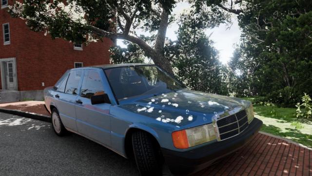 Mercedes-Benz W201 Stock + Evolution I + Evolution II для BeamNG Drive