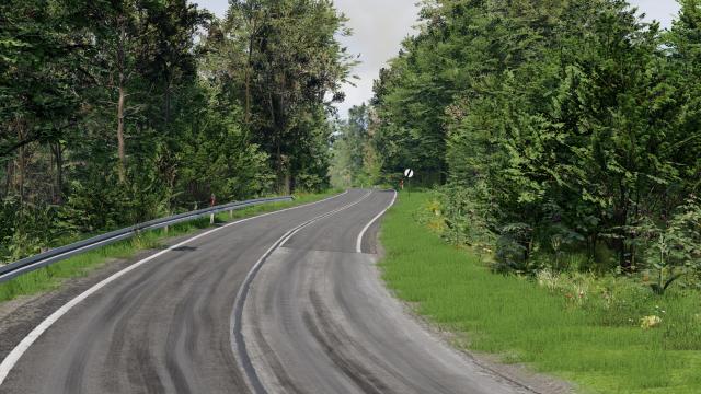 DK28 Wujskie - Tyrawa Wołoska, Podkarpackie, Poland for BeamNG Drive