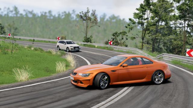 DK28 Wujskie - Tyrawa Wołoska, Podkarpackie, Poland for BeamNG Drive