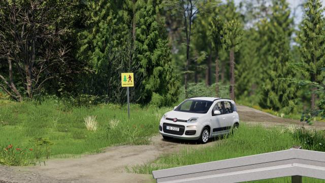 DK28 Wujskie - Tyrawa Wołoska, Podkarpackie, Poland for BeamNG Drive
