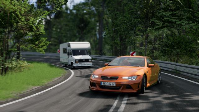 DK28 Wujskie - Tyrawa Wołoska, Podkarpackie, Poland for BeamNG Drive