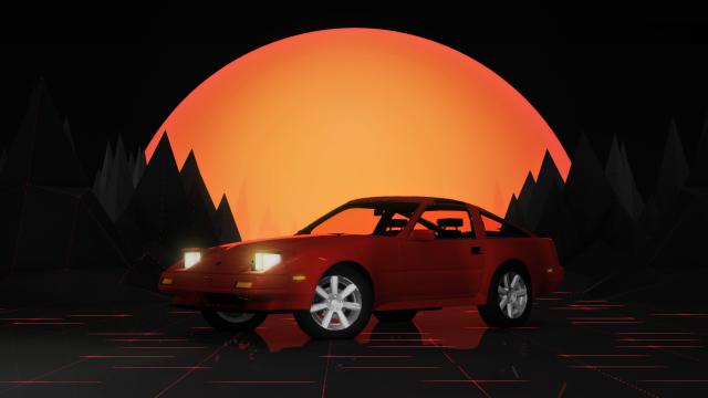 1980's Ibishu 300BX for BeamNG Drive