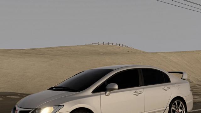 Honda Civic VIII для BeamNG Drive