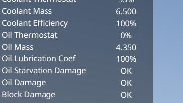 Engine Thermal Info