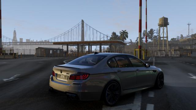 BMW M5 F10 для BeamNG Drive