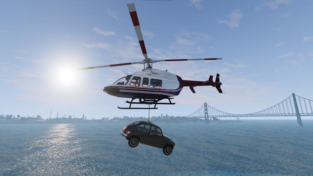 Bell 407 для BeamNG Drive