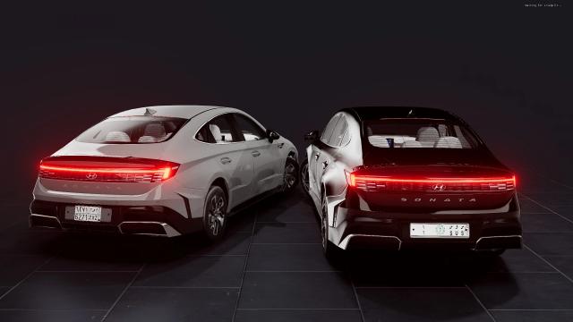 Hyundai Sonata (2024) для BeamNG Drive