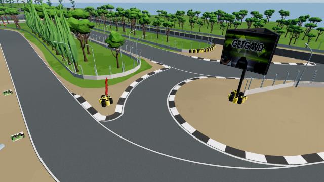 Cartoon Track for BeamNG Drive