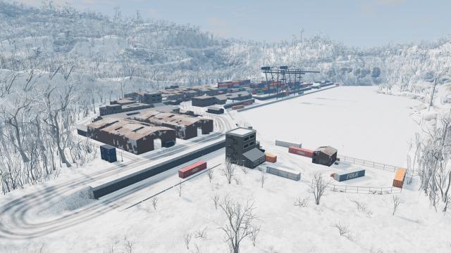 Jungle Rock Island Snowy for BeamNG Drive