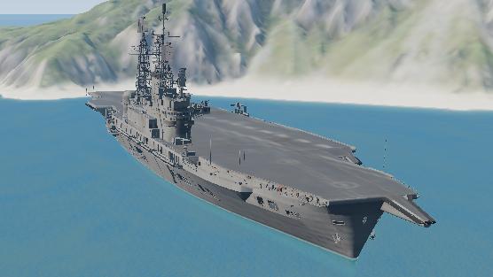HMS Ark Royal для BeamNG Drive