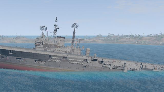 HMS Ark Royal для BeamNG Drive