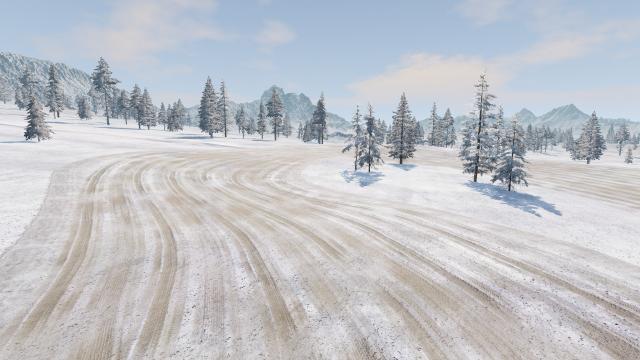 Snowtrax для BeamNG Drive