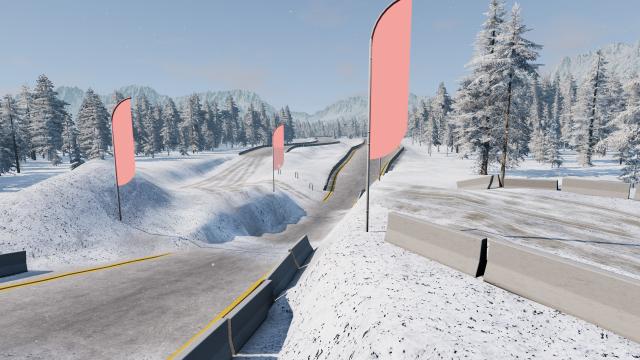 Snowtrax для BeamNG Drive