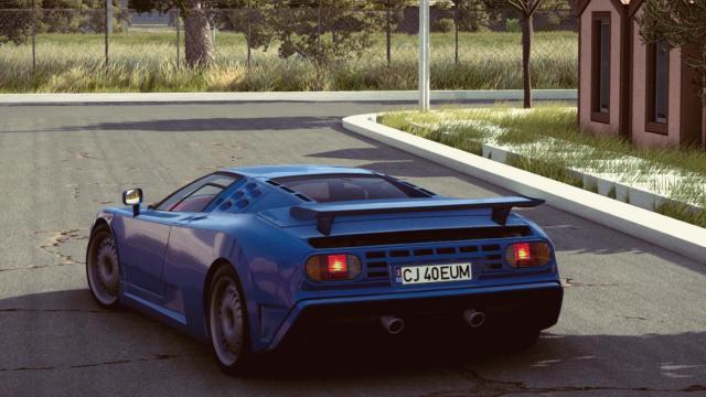 Bugatti EB 110 для BeamNG Drive