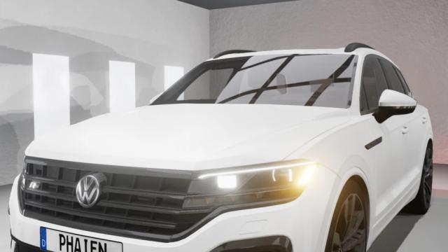 Volkswagen Touareg R-Line для BeamNG Drive