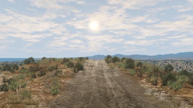 REKT Desert Hills Baja для BeamNG Drive
