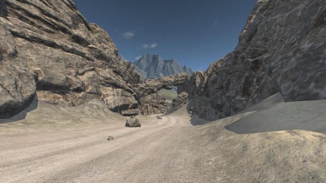 Off Road Open Desert Trails для BeamNG Drive