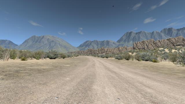 Off Road Open Desert Trails для BeamNG Drive