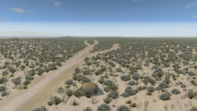 Off Road Open Desert Trails для BeamNG Drive