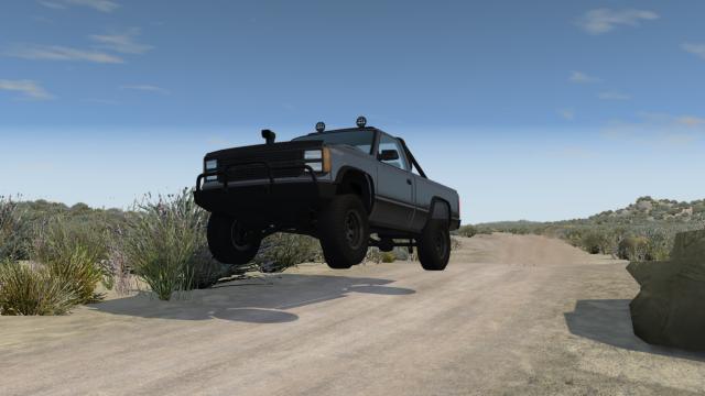 Off Road Open Desert Trails для BeamNG Drive