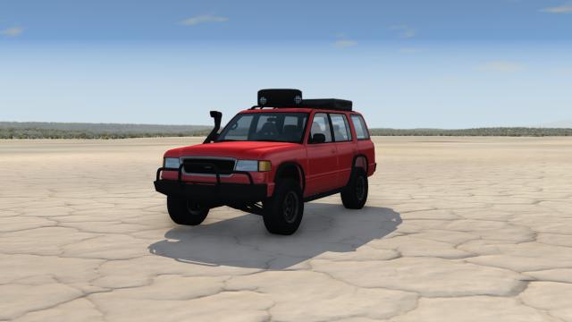 Off Road Open Desert Trails для BeamNG Drive