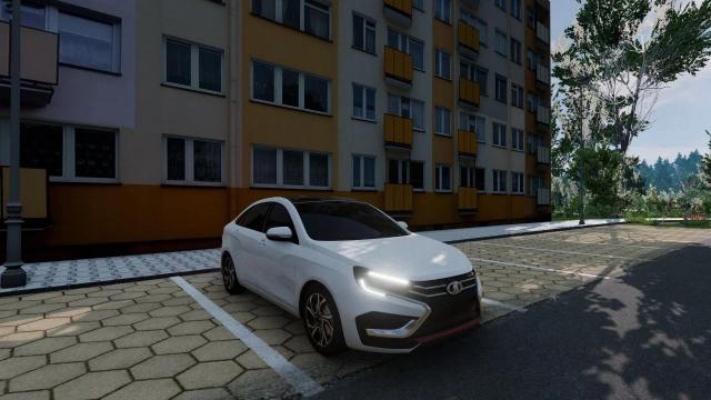 Lada Vesta NG для BeamNG Drive