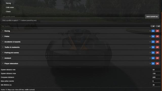 Random Events для BeamNG Drive