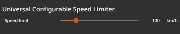 Universal Configurable Speed Limiter для BeamNG Drive