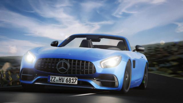 Mercedes-Benz AMG GT-Series для BeamNG Drive