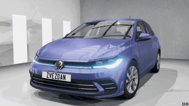 Volkswagen Polo 2023 для BeamNG Drive