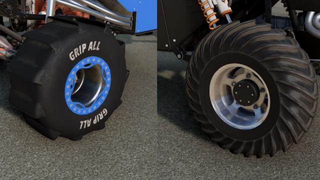 Trackfab Modular Offroad Wheels для BeamNG Drive