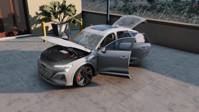 Audi Q8 E-Tron для BeamNG Drive