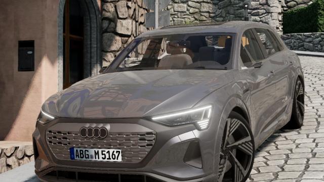 Audi Q8 E-Tron для BeamNG Drive