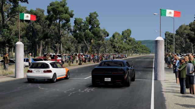 MEXICO RACE STREET for BeamNG Drive