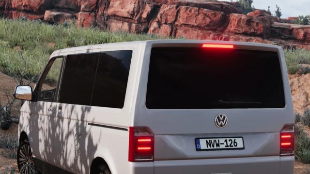 Volkswagen Multivan (T6) для BeamNG Drive